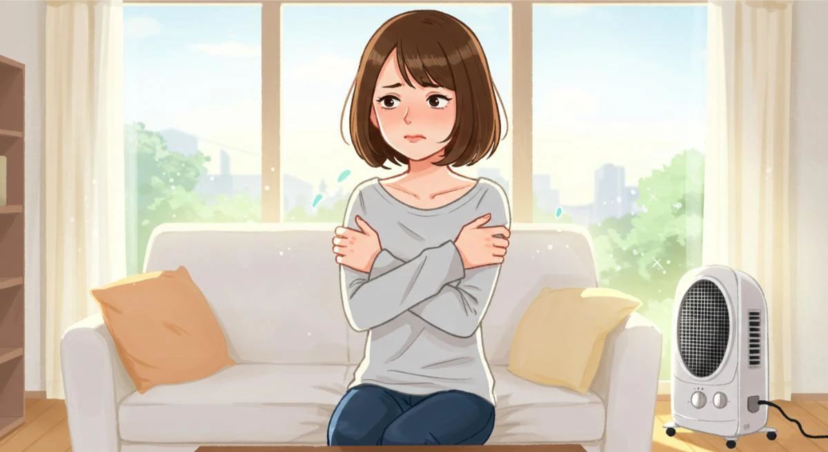 暖房をつけていても、手足が冷たくてつらい…